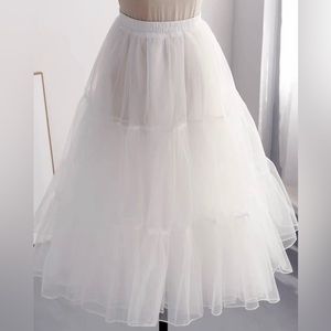 tulle petticoat crinoline for wedding gown